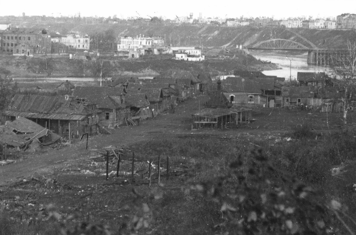 Ржев 1943.  Фото войны из интернета