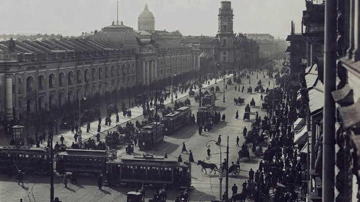 Петербург в начале XX века. Фото К. Булла