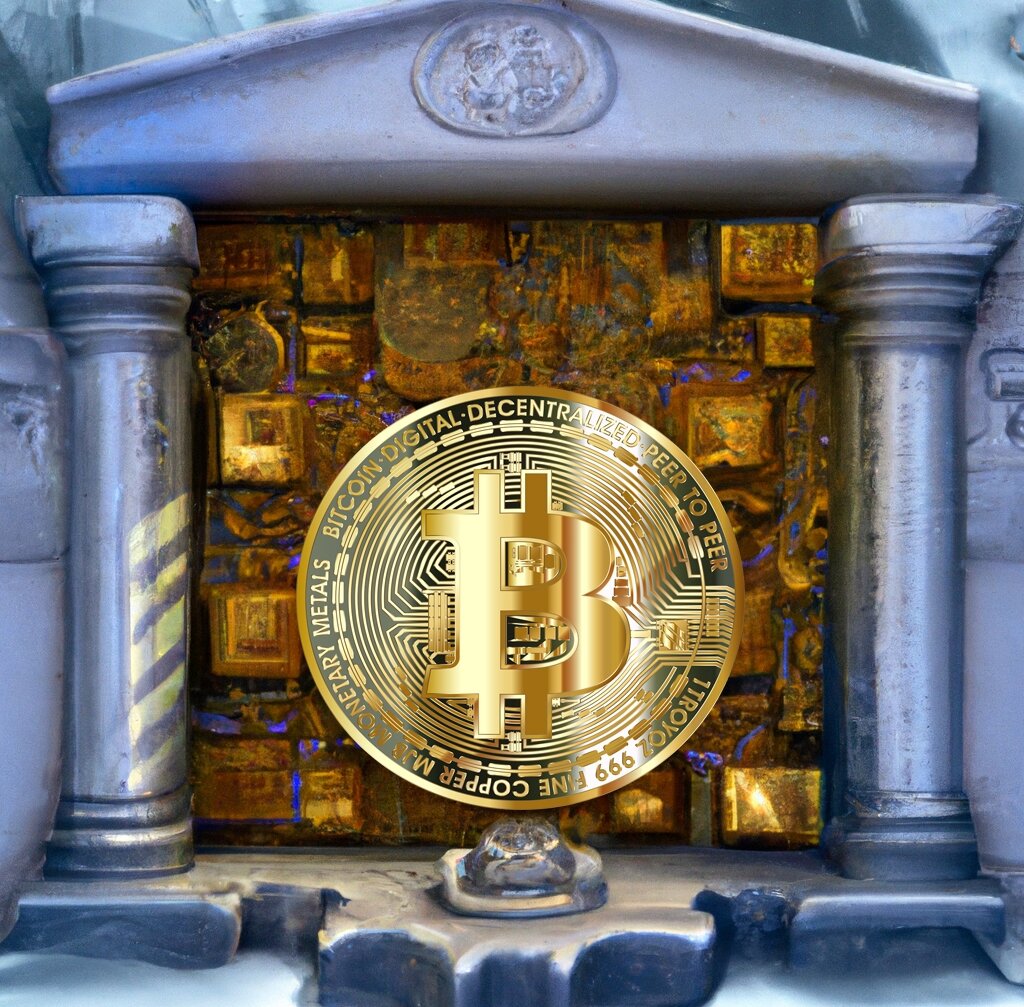 Картинка: Bitcoin в арке