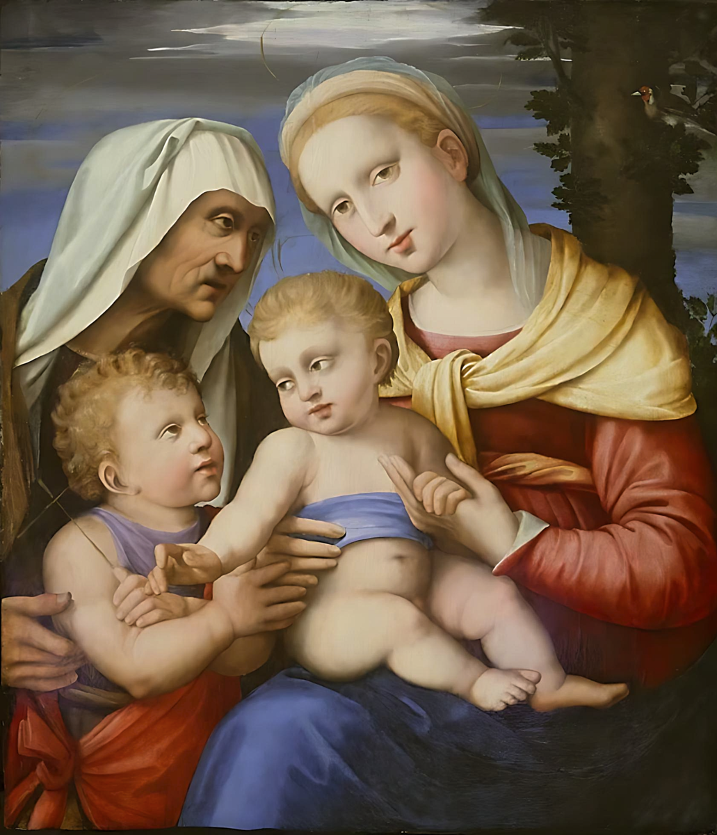 Картина Рафаэля Madonna della Seggiola