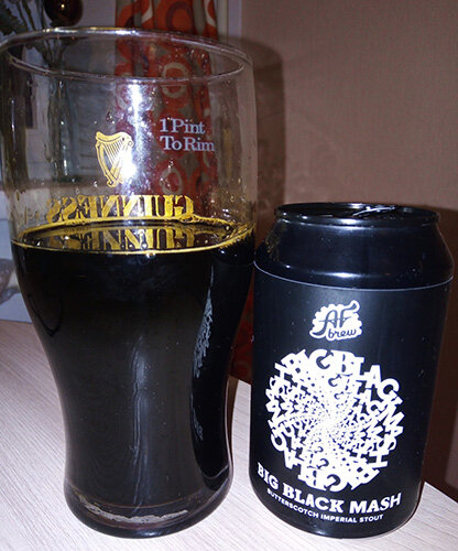 Big Black Mash в стакане. Фото автора