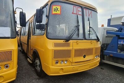    Школьный автобус Петровской школы Наро-Фоминского округа © Пресс-служба Министерства образования Московской области