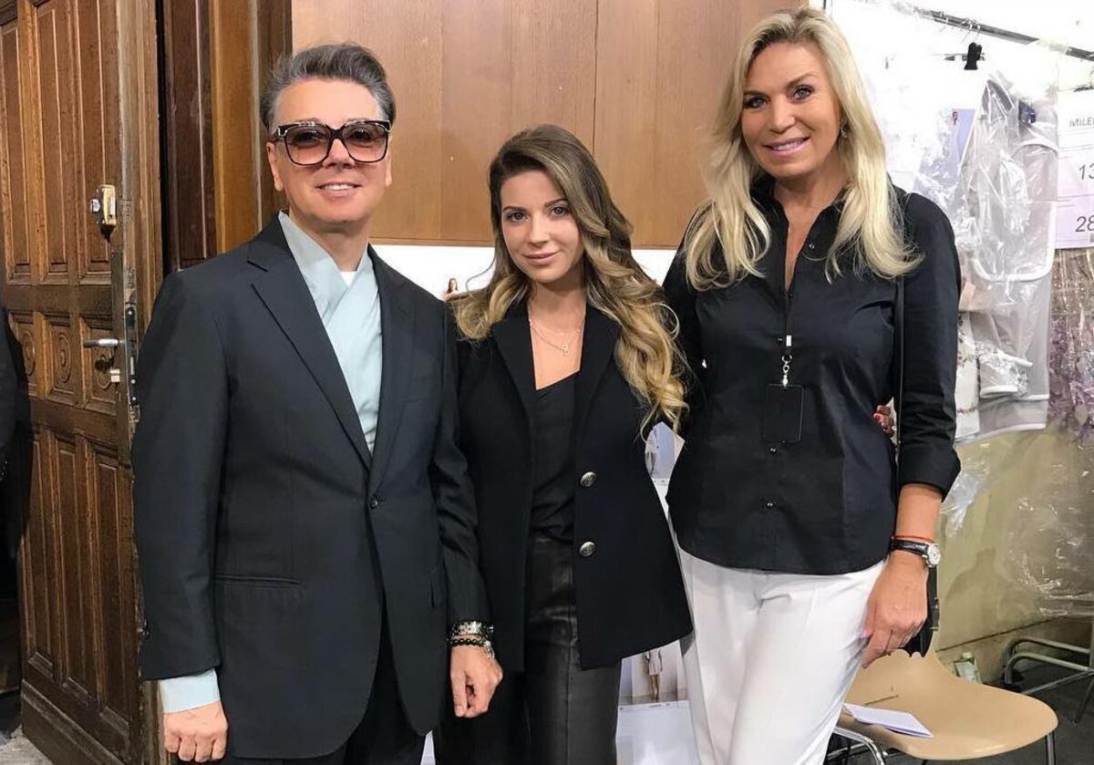    Валентин Юдашкин с семьей