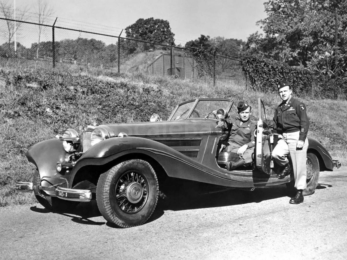 Mercedes-Benz 540k Special Roadster. Гитлер, Муссолини, Герринг и ветеринар  Попов В.В из Симферополя | Gaz 24 Official ☑️ | Дзен