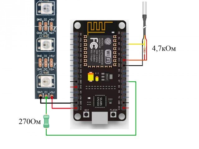 Цифровой термометр SMD. DIY набор для сборки HWD02