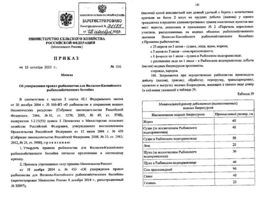 Приказ министерства сельского хозяйства №233. Правила рыболовства. Приказ министерства сельского хозяйства. Правила рыболовства. Приказ о рыболовстве 2023.