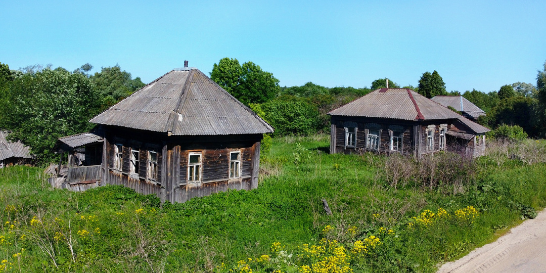 Старинная покинутая деревня просяные поляны