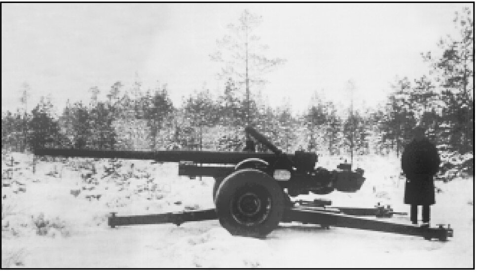 Универсальная пушка Л-1 Кировского завода.