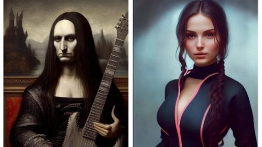 Мона Лиза, если бы картина писалась в наши дни