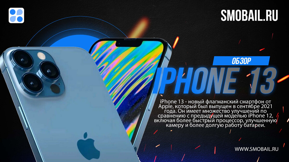 Превью статьи с iPhone 13 (на фото)