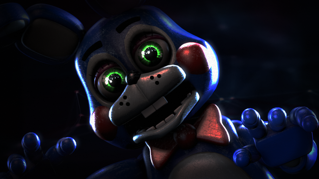 Фнаф 2 бесконечная. Five Nights at Freddy's 2 той Бонни. ФНАФ 2 той Бонни. SFM FNAF 2 Toy Bonnie. Бешеный Бонни.