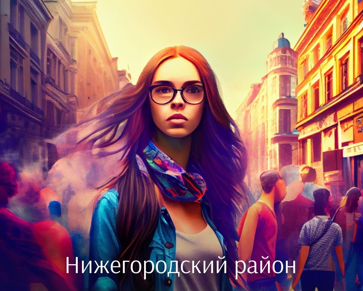    Из восьми районов в образе девушек нейросеть нарисовала только три Арина Полтанова