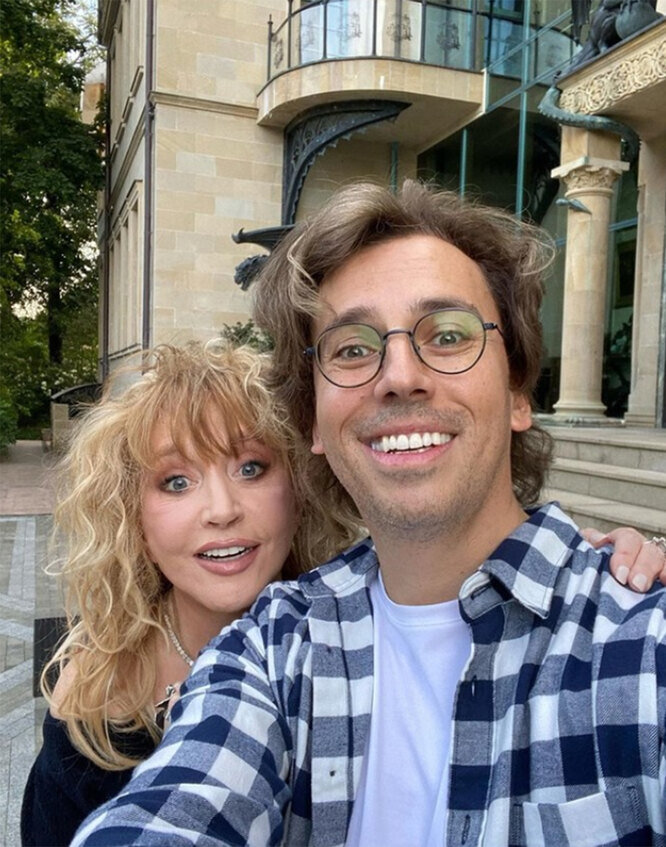    Алла Пугачаева и Максим Галкин