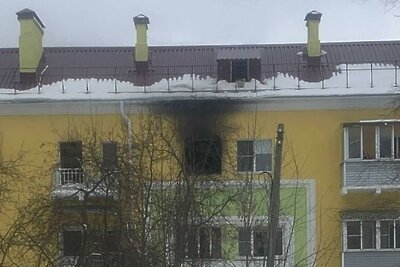    Сгоревшая коммунальная квартира в Ступине ©