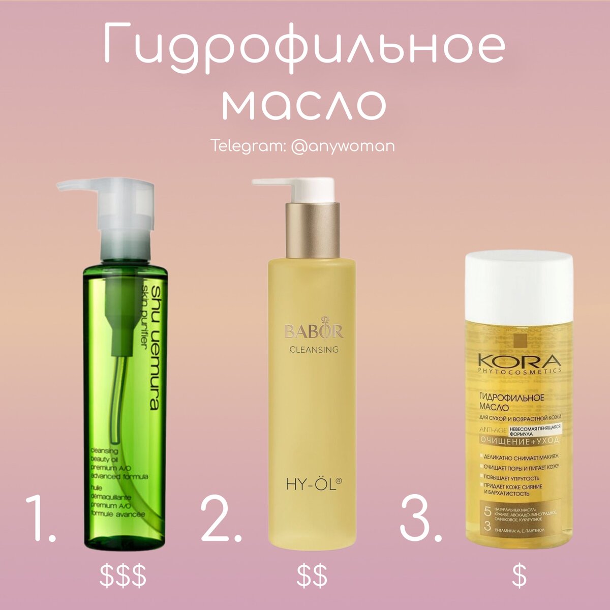 Shu Uemura, Babor, Kora