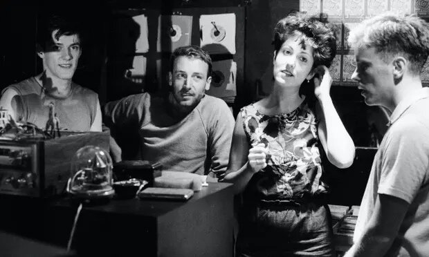 New Order в нью-йоркском Paradise Garage в июле 1983-го, в год выхода Blue Monday. Фото: Кевин Камминс