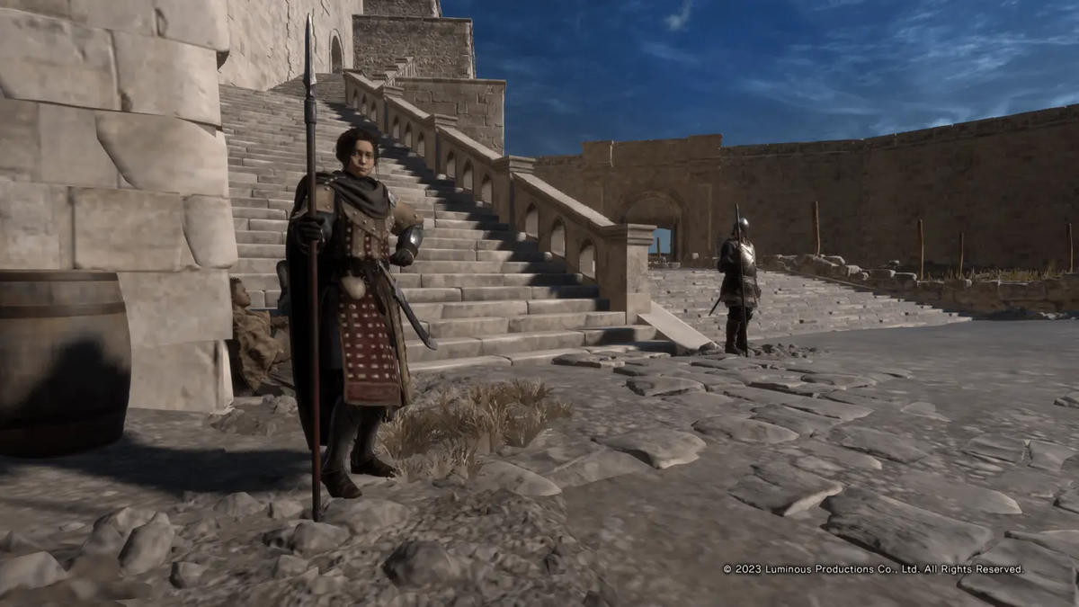 На низких настройках в 1080p. Так Forspoken выглядит на 1650s.