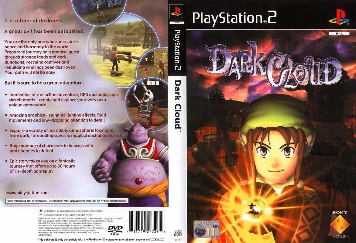 Обзор игры Dark Cloud. Одна из первых JRPG вышедших на ПС2. Стоит ли играть  в 2023 году? | МИФF Live | Дзен