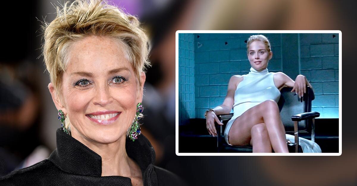 Шэрон стоун биография личная жизнь семья Sharon Stone shows off svelte legs in fitted checked trousers as she goes shoppi