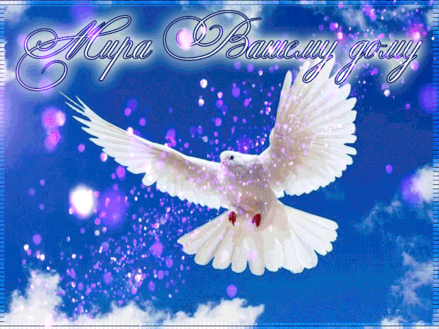 Голубь (Голубка) — Символизирует дух жизни, душу, переход от одного состояния к другому, дух света, непорочность (но в некоторых традициях - символ сладострастия), невинность, нежность и покой.