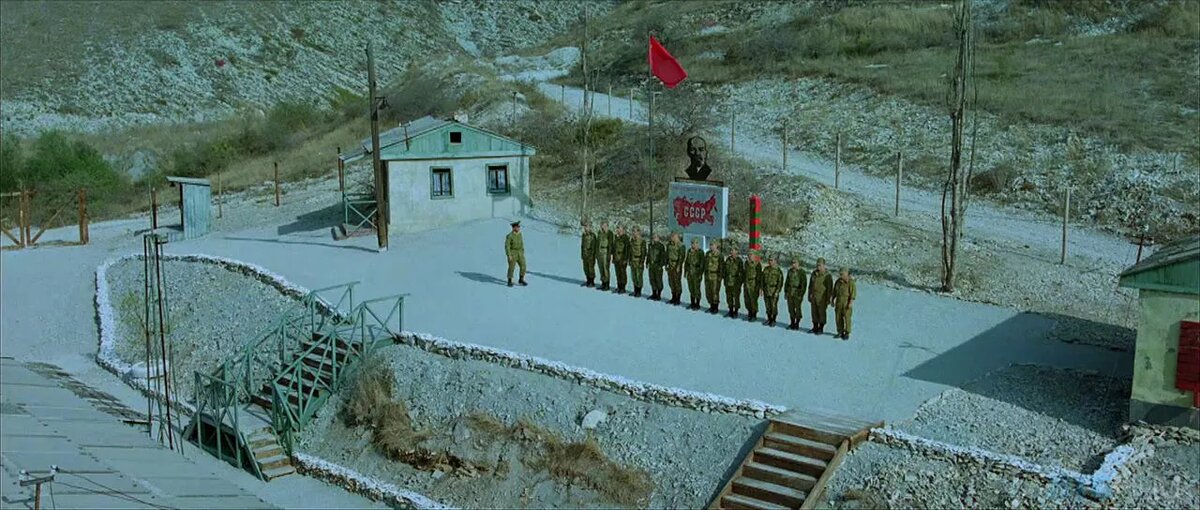 кадры,не вошедшие в фильм "Тихая застава"