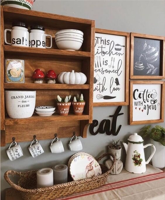 Чайный и кофейный уголок. Классные идеи для вдохновения. | Hobby, home ...