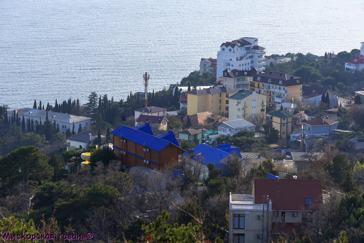 Ялта вид с плиткой