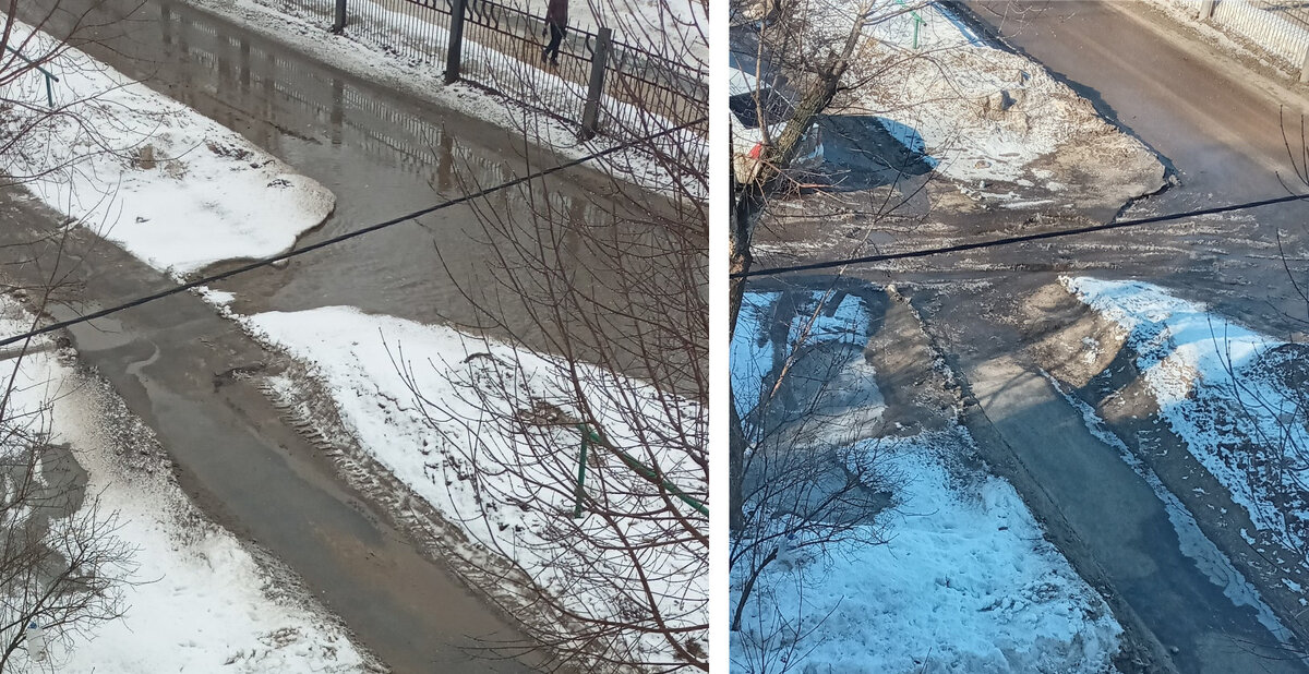 Вчера и сегодня))) Фото автора