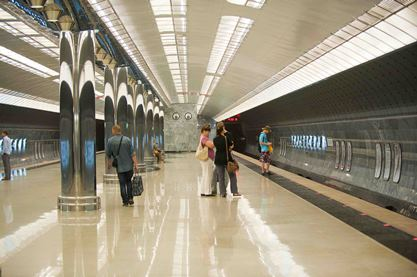 Станция метрополитена "Чкаловская" (фото взято с официального сайта Екатеринбургского метрополитена https://metro-ektb.ru) 