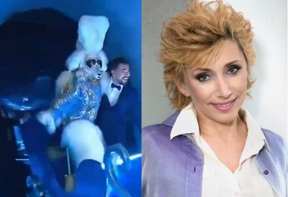 Скрин из телепередачи Шоу "Маска 4"