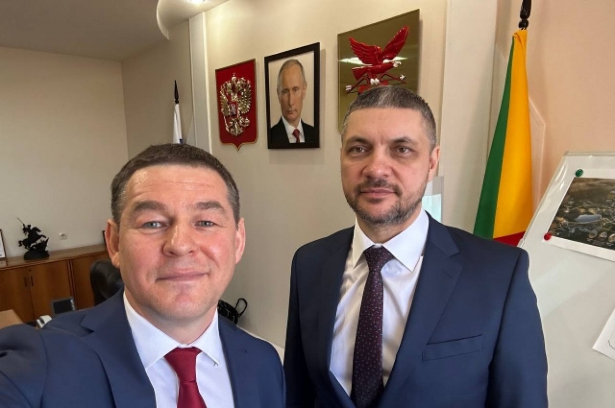    Марат Мирхайдаров и Александр Осипов