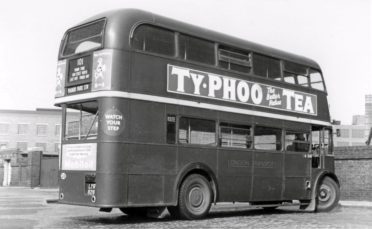 AEC Regent сзади. Источник фото: Pinterest.ru