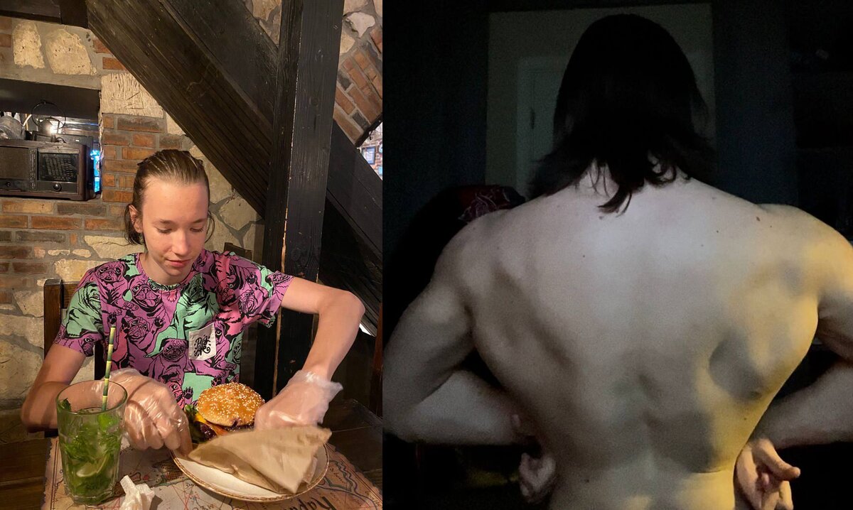 Даже не верится что это один и тот же парень.