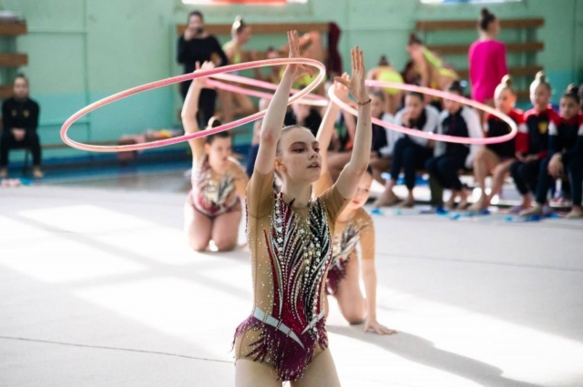    Городское первенство по художественной гимнастике проходит в Мурманске