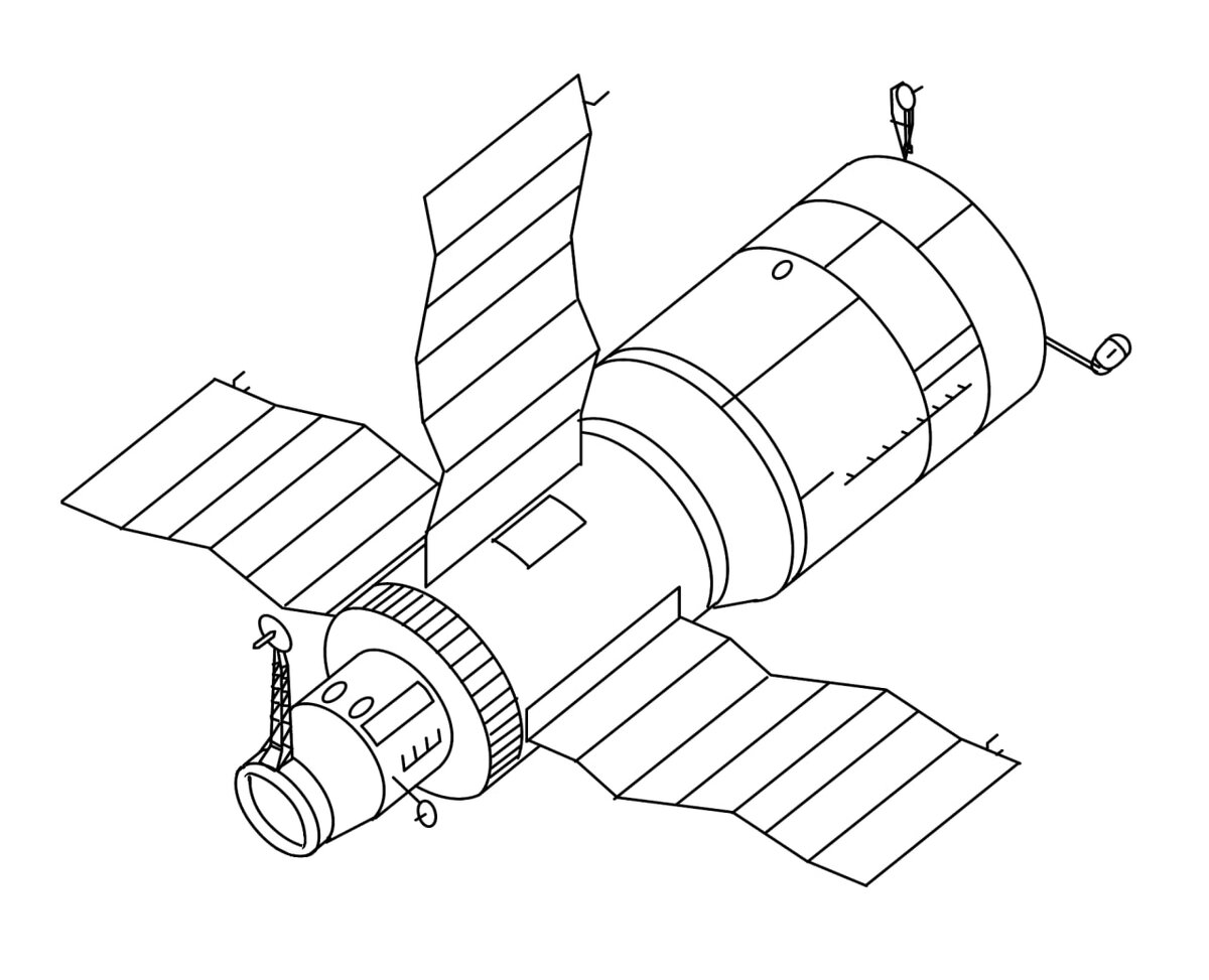 Картинка салют 7