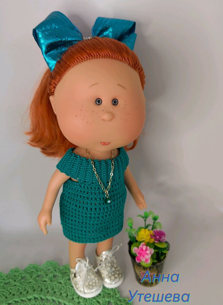 Платье с поперечной резинкой