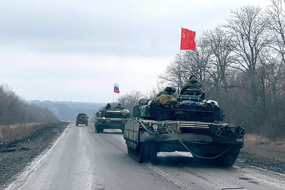     С 24 февраля российские военные проводят на Украине спецоперацию по денацификации и демилитаризации страны. Александр КОЦ