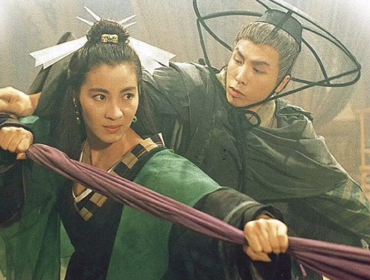 Кадр из фильма «Бабочка и меч» / Xin liu xing hu die jian, 1993, Chang-Wong Channel Film & Video Company