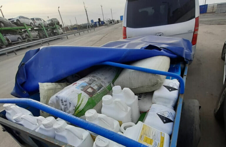   В Оренбургской области на границе пресекли незаконный ввоз пестицидов и агрохимикатов Кристина Просвиркина
