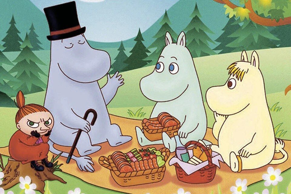 Долина Муми троллей персонажи. Муми Тролли Долина.