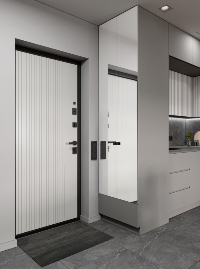 3д визуализация автора. Прихожая