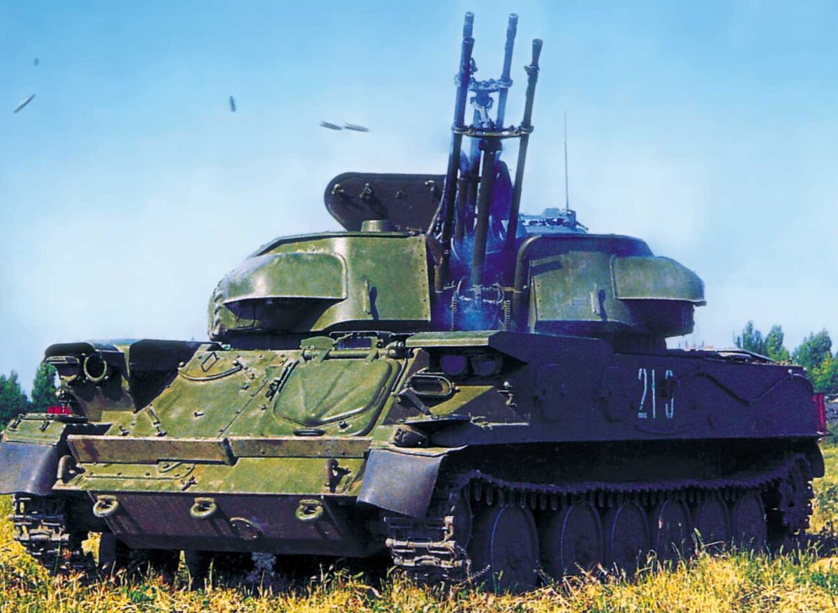 ЗСУ-23-4 "Шилка" - изображение взято с сайта RADIUS.kz