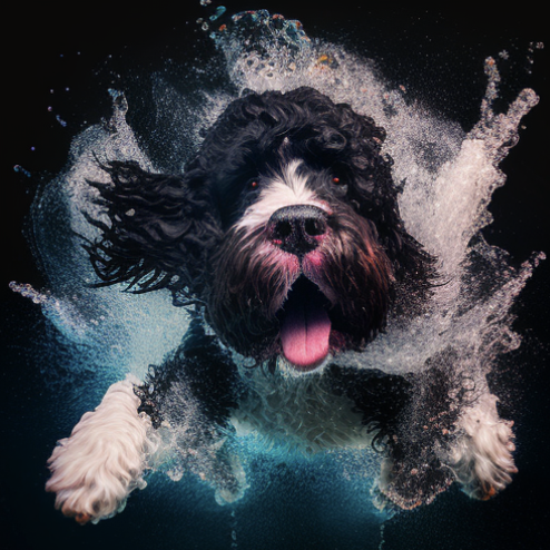 Собаки - удивительные животные, которые могут обладать различными навыками и способностями. Одна из таких способностей - умение плавать.