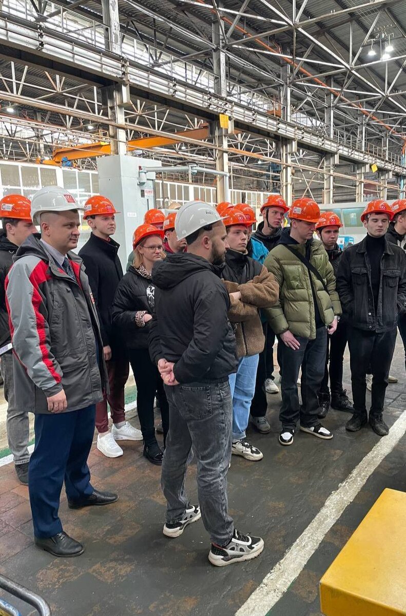 Нижегородские студенты посетили завод "Красное Сормово" (входит в ОСК)