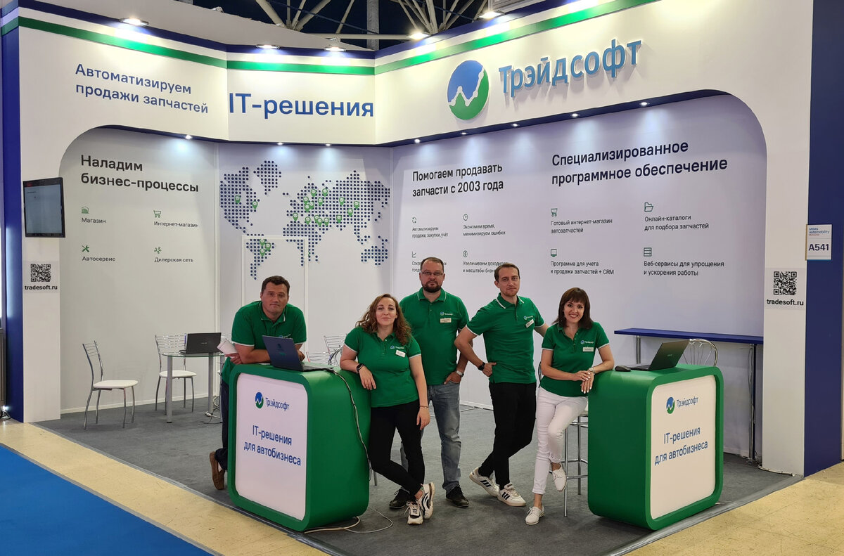 Компания Трейдсофт на выставке MIMS Automobility-2022 