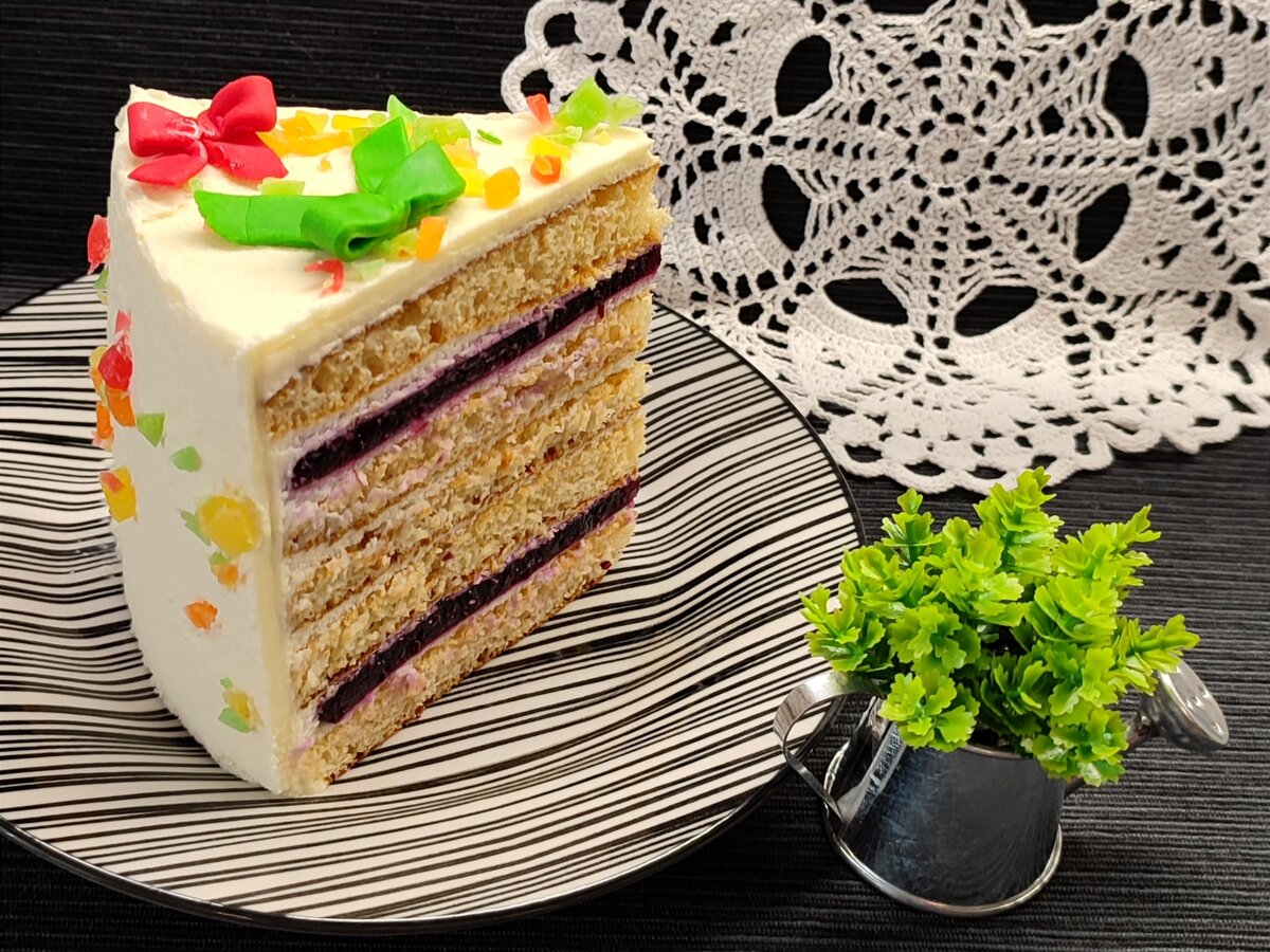 Все в этом торте новое, и даже дизайн ☺️