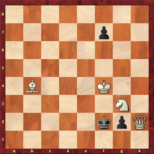 Ход белых. Мат в 2 хода.