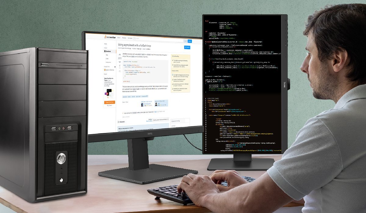 Как определить, нужно ли вам 2 монитора для работы? | BenQ | Дзен