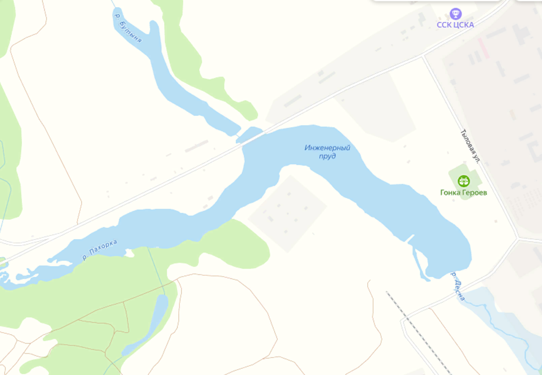Карта глубин десна брянск Информация о бурении скважин на воду ЦБС "Ресурс"