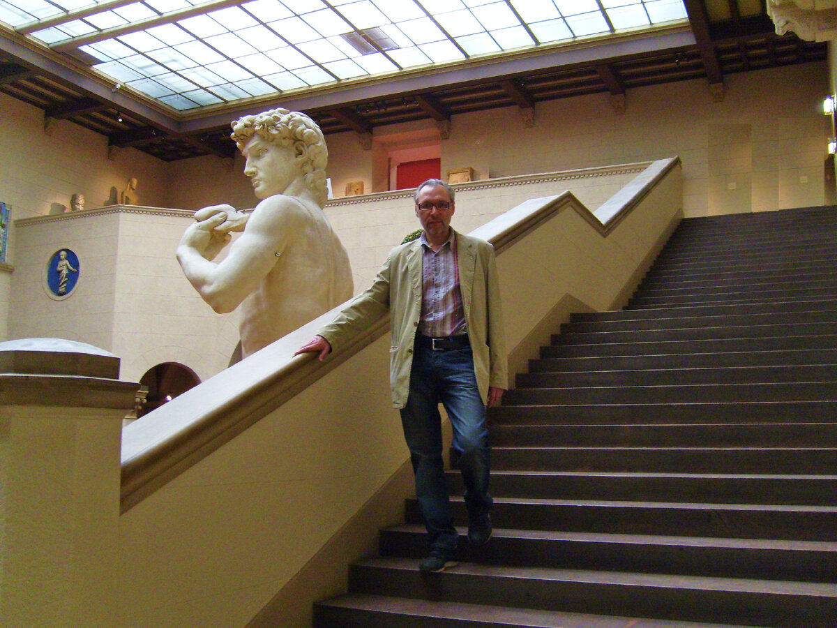 Автор рассказа и канала, Михаил Лекс. Государственный музей имени А. С. Пушкина Москва